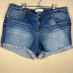 Torrid High Waist Jean Shorts